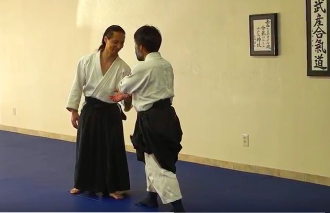 no information at the contact point in Aikido